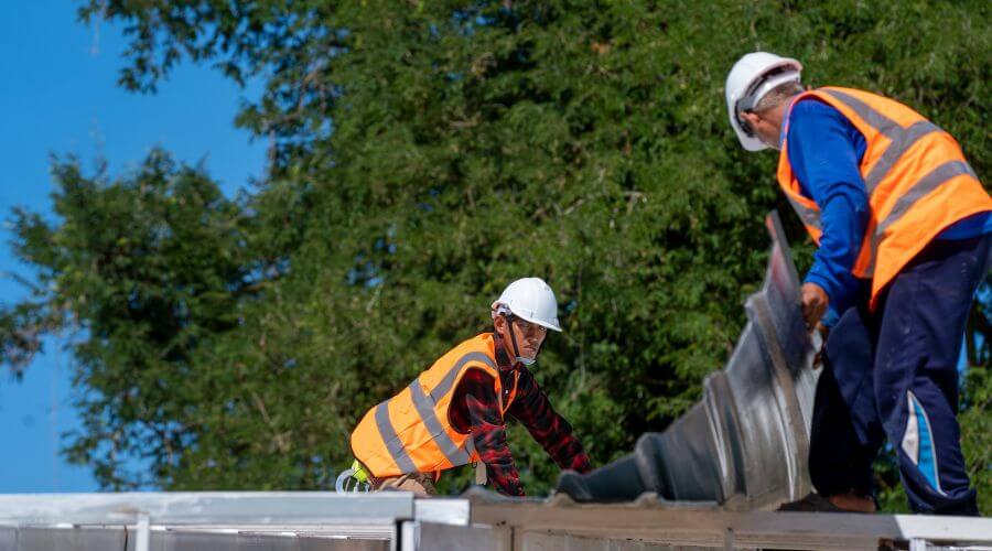 Professional new roof installation services in Fairview, NC